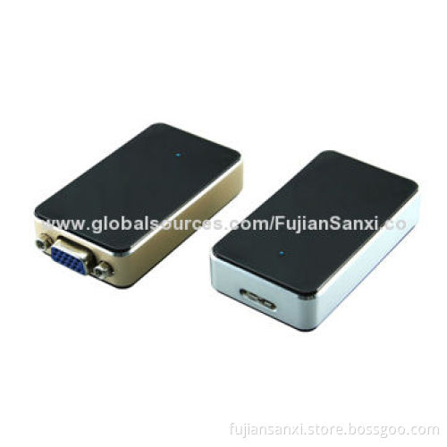 USB3.0 Display Adapters, VGA 1,920 x 1,080P Resolution